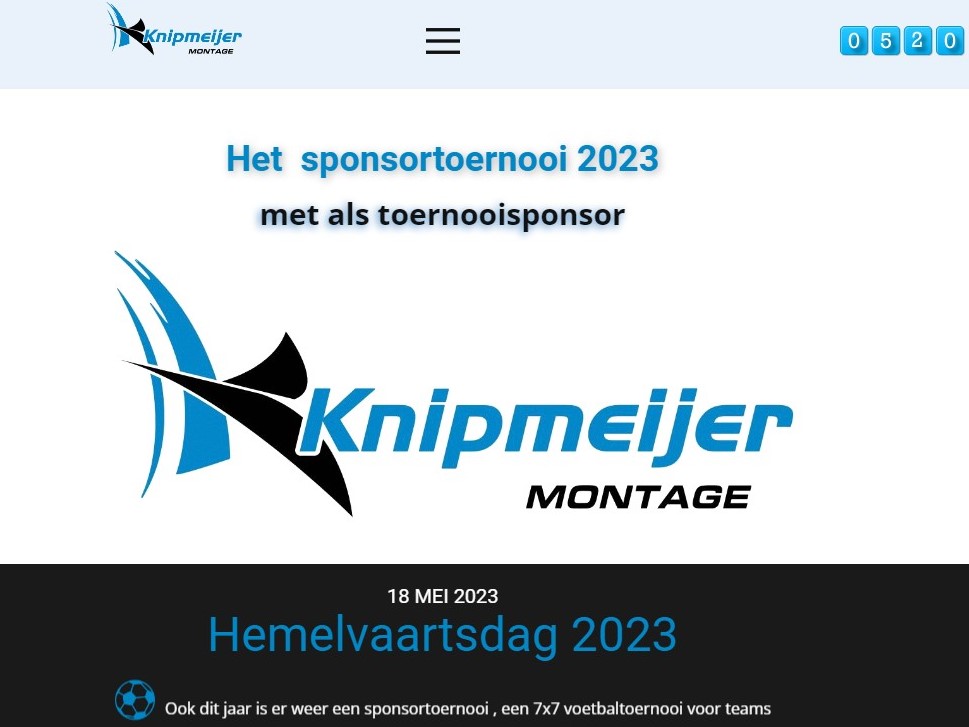 Knipmeijer Montage Sponsortoernooi